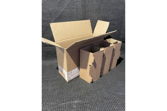 Produktfoto Flaschenkarton (Gin) für 3 Flaschen