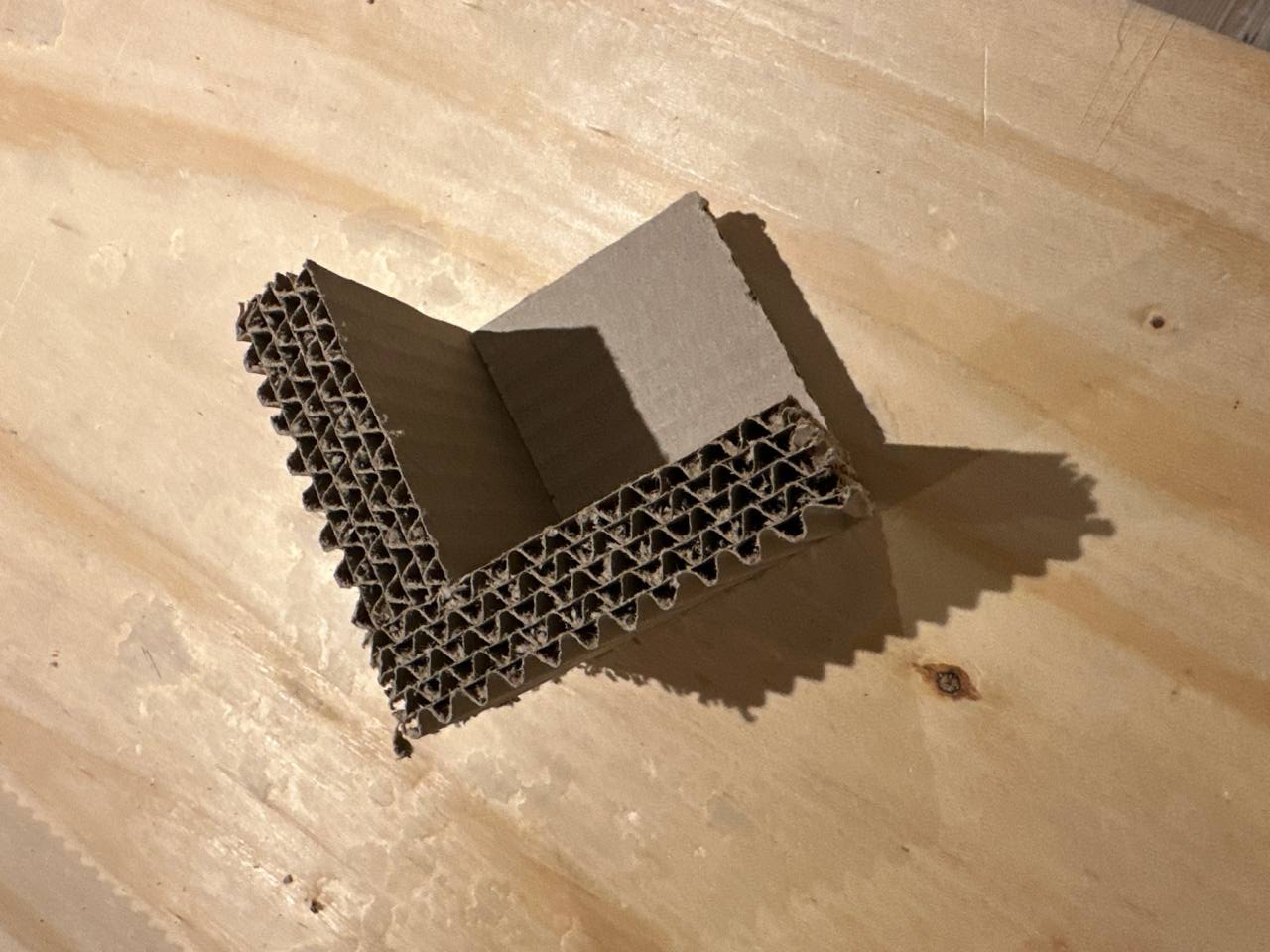 Produktfoto Bilderecke Wabenpolster