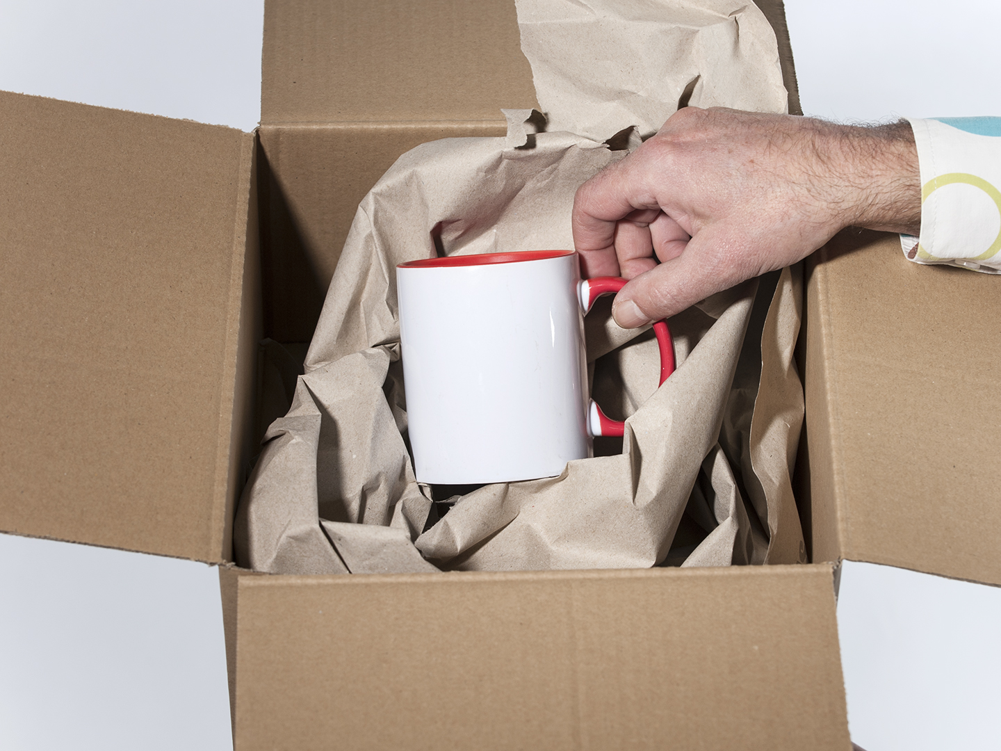 Produktfoto Mischpapier Schrenz  -  Knüllpapier, Packpapier