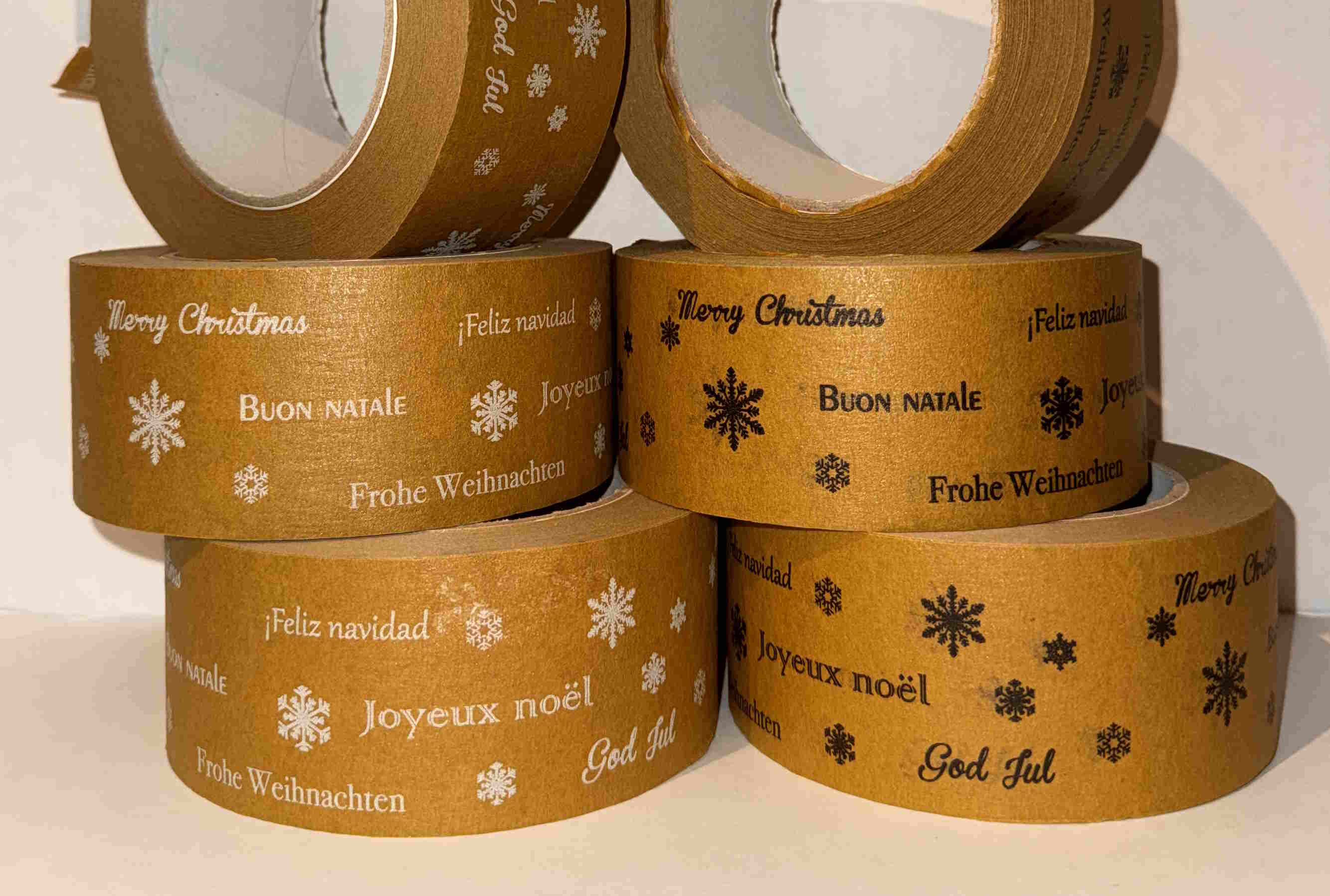 Produktfoto Papier Klebeband Weihnachten