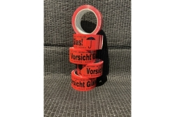 Produktfoto Warnband "Vorsicht Glas!"
