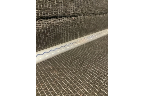 Produktfoto Airlineschiene halbrund (Zurrschiene)